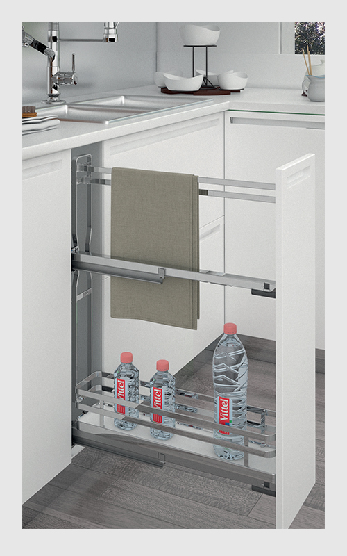 Sige Apollo 150mm Towel Rail Pull-Out