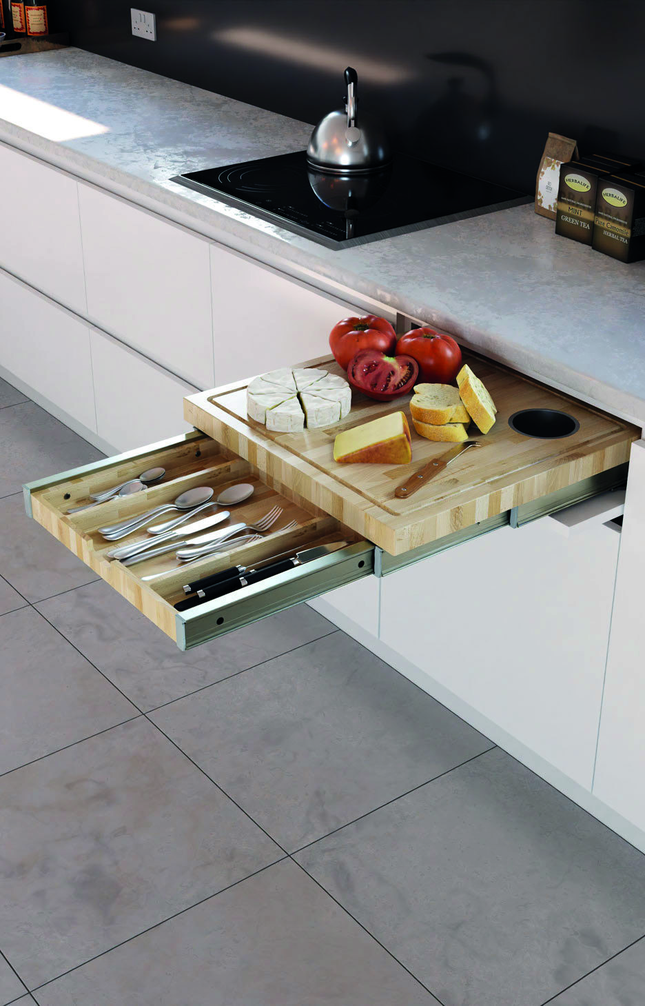Blade Pull-Out Chopping Board
