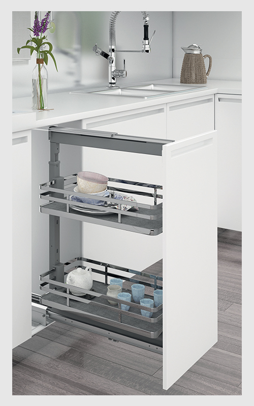 Sige Mercury Base Height Pull-Out Larder