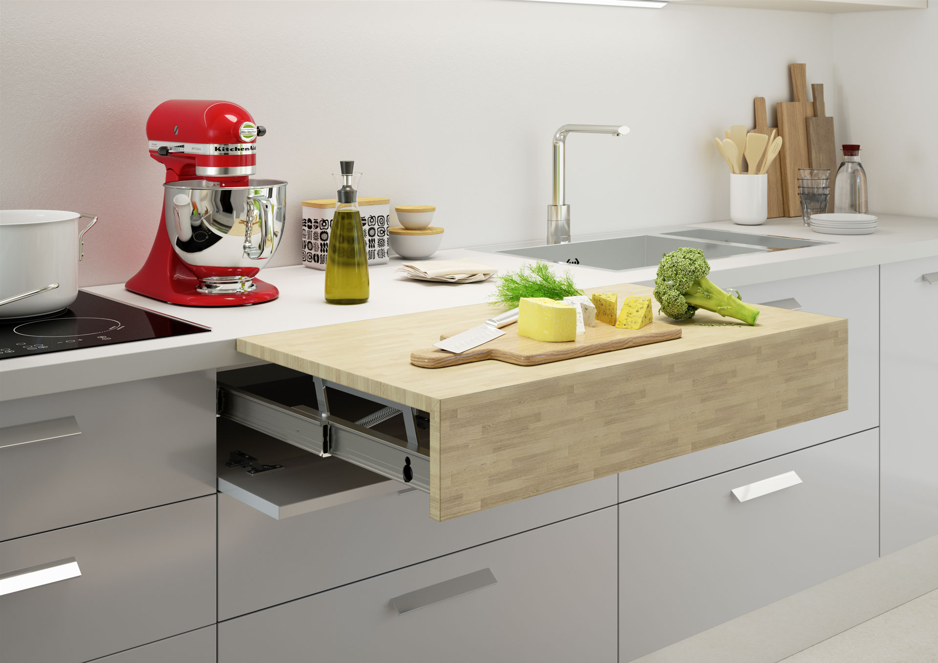 Opla Top Pull-Out Worktop