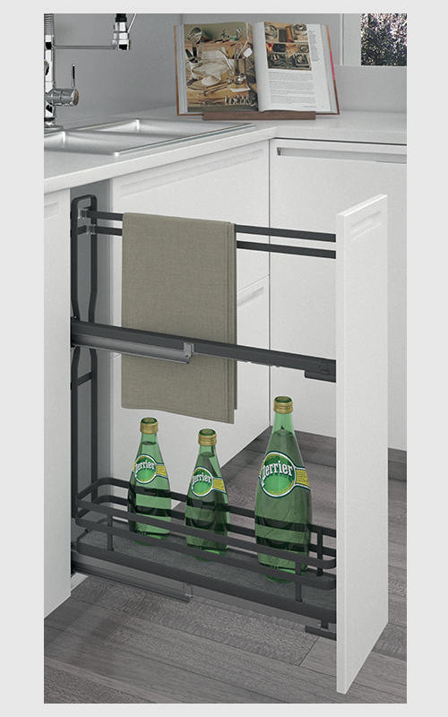 Sige Orion 150mm Towel Rail Pull-Out