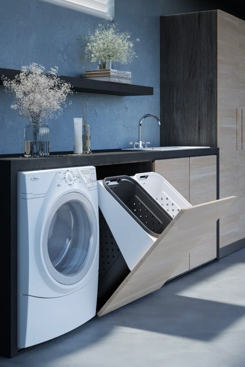 Tilt 60 Integrated Laundry Bin